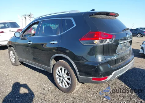 2017 Nissan Rogue Sv z USA, uszkodzony, nr VIN KNMAT2MV4HP583138